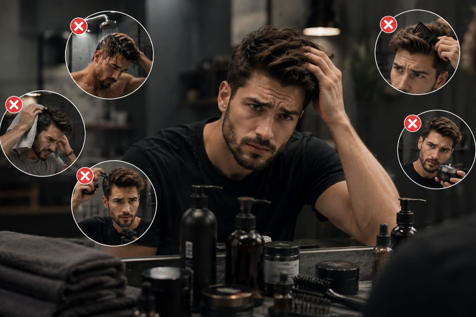 Top Hair Care Mistakes Every Man Should Avoid
